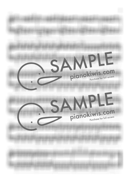 楽譜 > 夏 (L'estate) / 初級 - ヴィヴァルディ (A. Vivaldi) · 四季 by PianoKiwis 楽譜画像-2