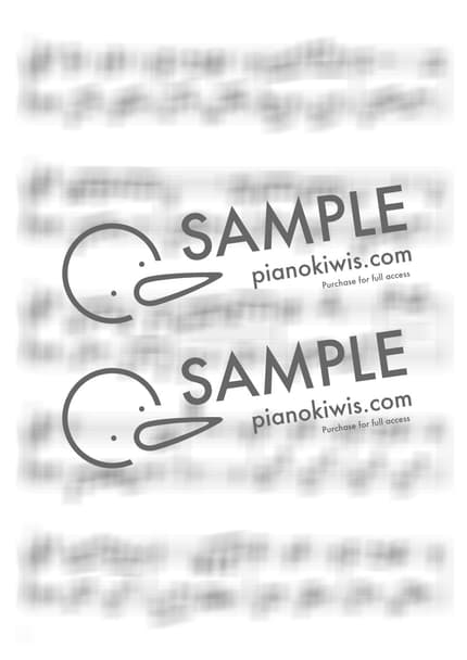 Score > A Town with an Ocean View / Intermediate - Joe Hisaishi · Kiki's Delivery Service OST by 핑크피아노 PINKPIANO Sheet music image-1