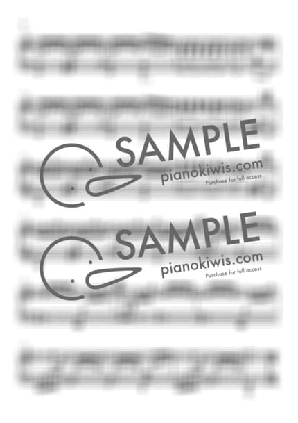 Score > Chasing Kou / 다장조 - Hidekazu Sakamoto · Drowning Love OST by 라니스코어 Sheet music image-1