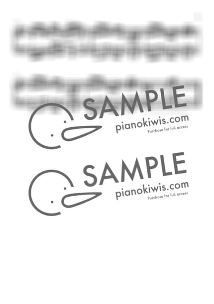 악보 > 헝가리 무곡 5번 (라틴 버전) / 어려운 악보 - 브람스 (J. Brahms), 피아노키위즈 by 피아노키위즈 악보 이미지-4