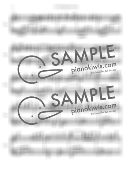 Score > Pokarekare Ana - Traditional by 피아니스트 송근영 Pianist Keunyoung Song Sheet music image-3