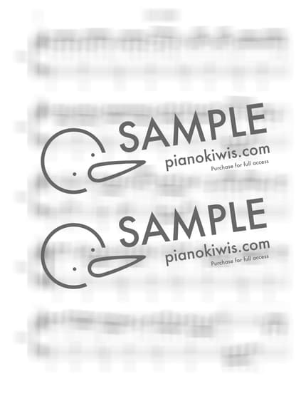 악보 > Not Sorry / 쉬운 다장조 악보 - 이영지 · 쇼미더머니11 by 피아노온 piano on 악보 이미지-1