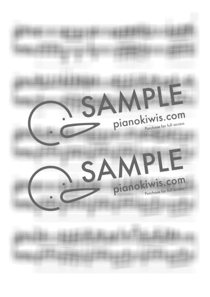 楽譜 > フィナーレ。 / 上級 - eill · 夏へのトンネル、さよならの出口 OST by PianoKiwis 楽譜画像-4