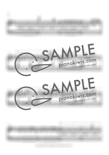 악보 > 문 너머 (扉の向こう) - 마츠타니 스구루 · 너의 췌장을 먹고 싶어 OST by 오늘피아노 악보 이미지-1