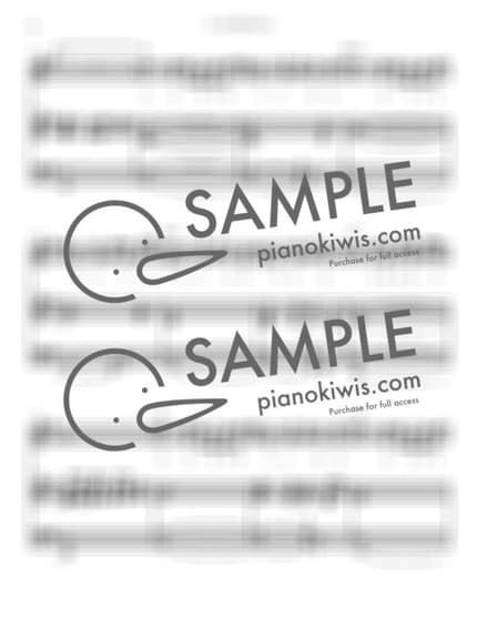 Score > For You Are with Me 'Psalm 23' / Gkey - WELOVE by 건반자매 Sheet music image-5