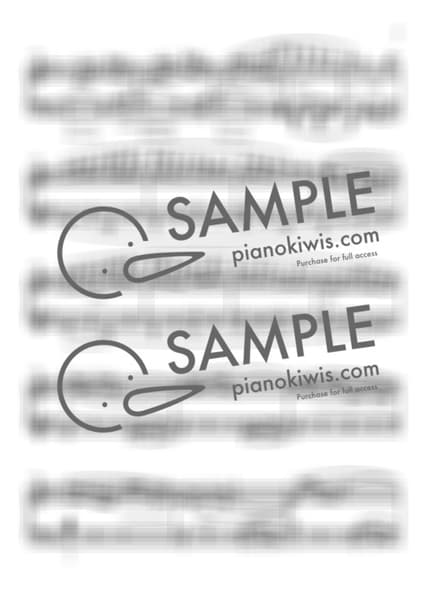 Score > Piano Sonata No.8 'Pathetique' / Advanced - L. V. Beethoven by PianoKiwis Sheet music image-6