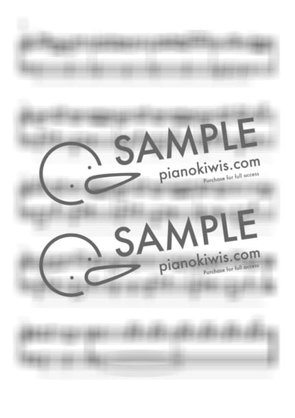 Score > Lemon / Intermediate - Kenshi Yonezu by PianoKiwis Sheet music image-1