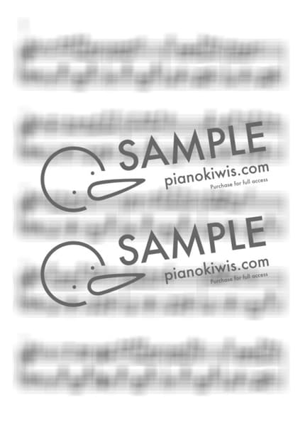 Score > Ninja Hattori-kun - Shunsuke Kikuchi · Ninja Hattori OP by 강아지똥 Sheet music image-1