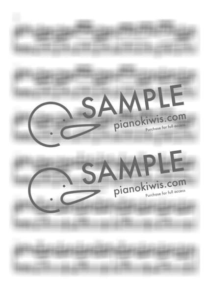 악보 > 즉흥환상곡 (랙타임 버전) / 고급 - 쇼팽 (F. Chopin), 피아노키위즈 by 피아노키위즈 악보 이미지-1