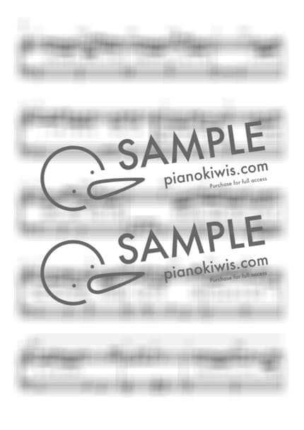 Score > Like Yesterday / 다장조 - Paul Kim by 라니스코어 Sheet music image-1