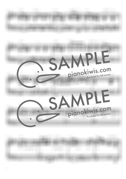 Score > Only / 피아노 반주 - DAY6 by 피아노정류장 Sheet music image-1