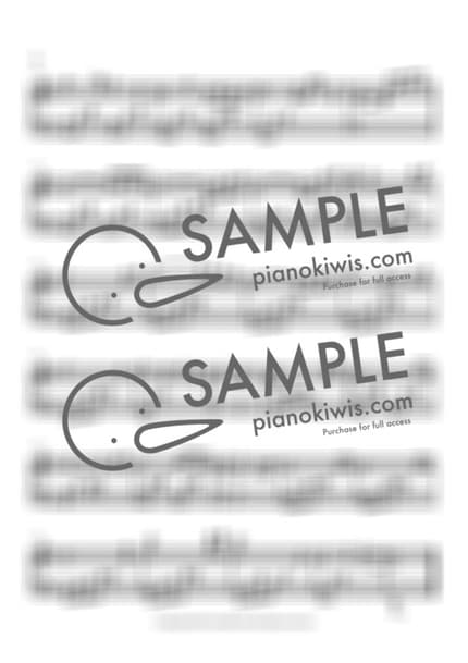 Score > The Whole Nine Yards - Yoshimata Ryo · Between Calmness and Passion OST by 오늘피아노 Sheet music image-1