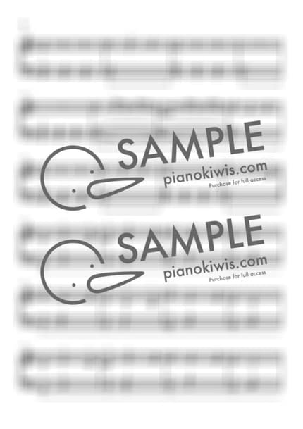 악보 > 밤양갱 / 초급 - 비비 (BIBI) by 피아노키위즈 악보 이미지-1