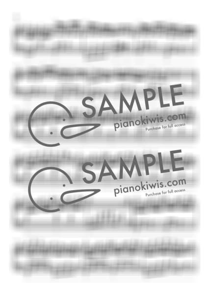 악보 > Flower Dance / 중급 - DJ Okawari by 피아노키위즈 악보 이미지-1