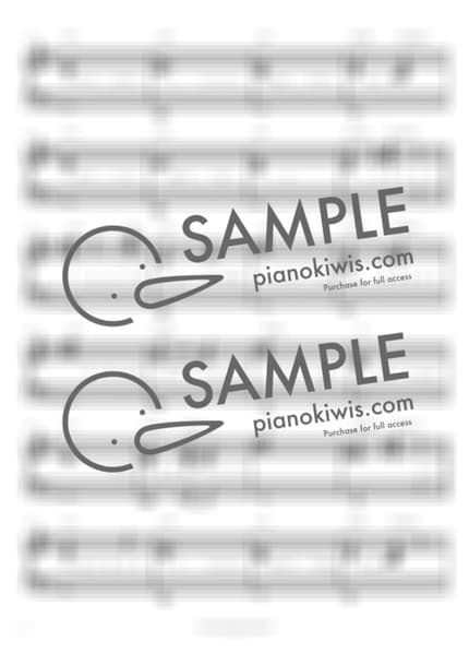 악보 > 그건 아마 우리의 잘못은 아닐 거야 / 피아노 반주 - 백예린 by 피아노정류장 악보 이미지-1