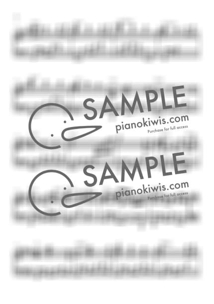 악보 > 또 다시 (ふたたび) / 고급 악보 - 히사이시 조 · 센과 치히로의 행방불명 OST by My Favorite Piano 악보 이미지-1