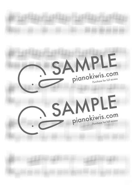 楽譜 > Summer / 初級 - 久石 譲 · 菊次郎の夏 OST by 핑크피아노 PINKPIANO 楽譜画像-2