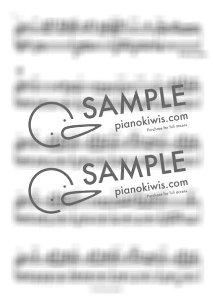 Score > Cherry Blossom Ending / 두근두근 설레는 봄 - Busker Busker by 주키플리(jookiiply) Sheet music image-3