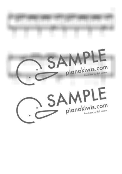 Score > Chasing Kou / 흰건반 계이름 악보 - Hidekazu Sakamoto · Drowning Love OST by My Favorite Piano Sheet music image-4