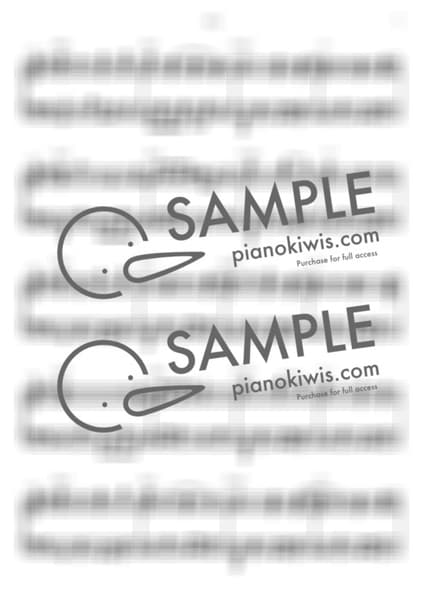 악보 > 맑은 날 (晴る) - 요루시카 · 장송의 프리렌 OP by KeyNomad 악보 이미지-6