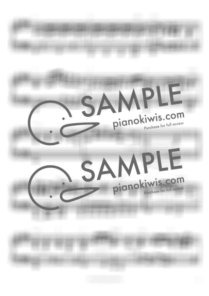 Score > Untitled, 2014 / 피아노 반주 - G-DRAGON by 피아노정류장 Sheet music image-2