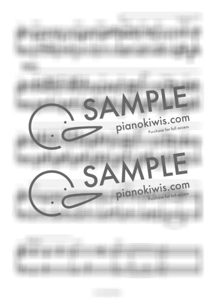 악보 > 요람 (Wiege) - 6FU;, BL8M · 에일리언 스테이지 OST by 스페셜키 악보 이미지-2