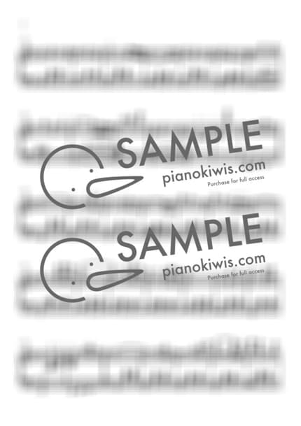 楽譜 > Married Life / 中級 - Michael Giacchino · Up OST by PianoKiwis 楽譜画像-1