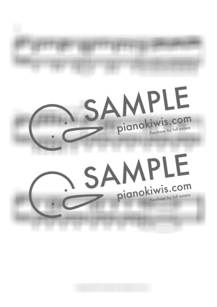 악보 > 푸른 산호초 (青い珊瑚礁) - 마츠다 세이코 by 오늘피아노 악보 이미지-3