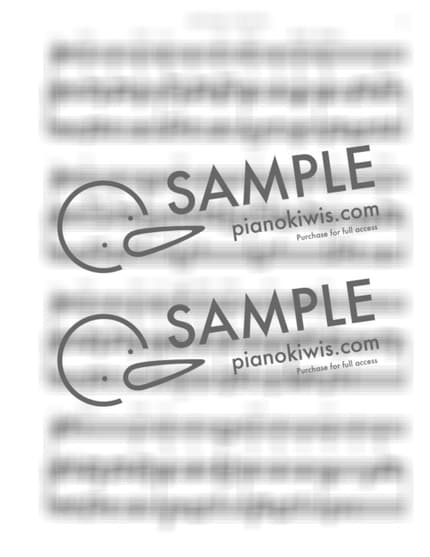 악보 > 그 어린 주 예수 '108장' / 3단악보 - C. H. Gabriel · 찬송가 by 나건반 악보 이미지-2