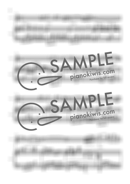 악보 > 엄마의 빗자루 (かあさんのホウキ) / 바이올린&피아노 듀엣 악보 - 히사이시 조 · 마녀 배달부 키키 OST by My Favorite Piano 악보 이미지-1