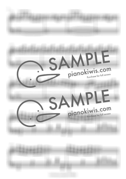 Score > Sky Over Tokyo - RADWIMPS · Suzume OST by 주키플리(jookiiply) Sheet music image-1