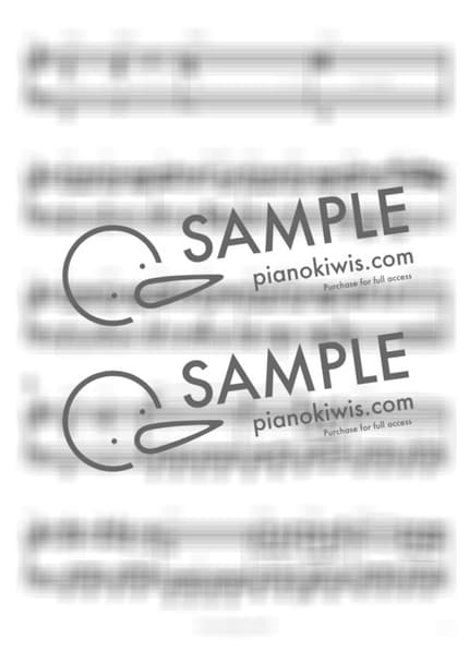 Score > Jogging / 피아노 반주 - LUCY by 피아노정류장 Sheet music image-2