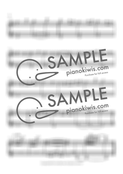 Score > Two Confessions - RADWIMPS · Weathering With You OST by 오늘피아노 Sheet music image-1