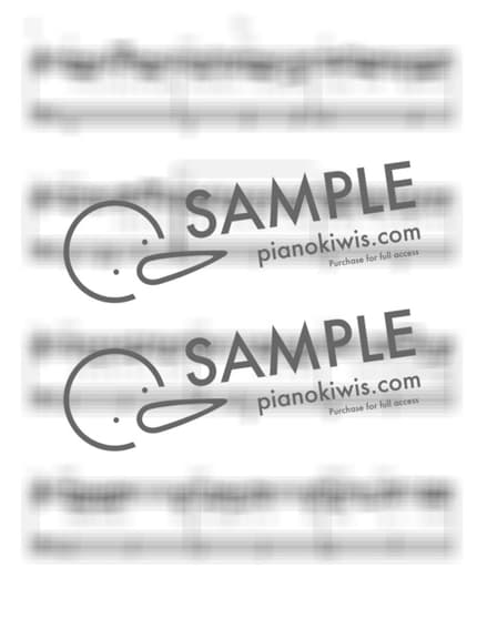 Score > The First Snow / Easy - EXO · Carol by 건반자매 Sheet music image-3