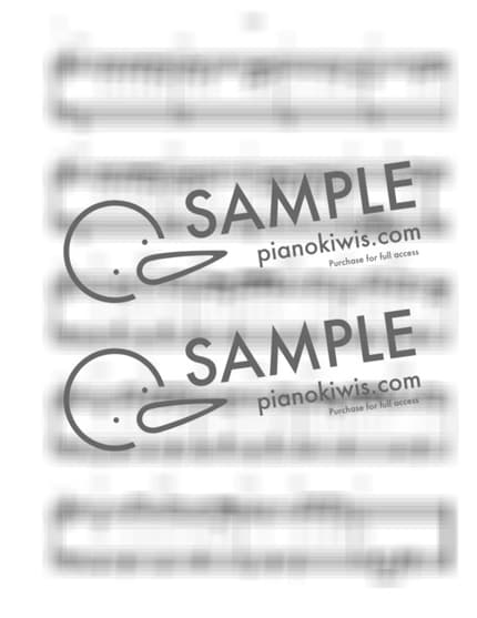 악보 > 신호등 / 연주버젼 (초급) - 이무진 by 나건반 악보 이미지-1