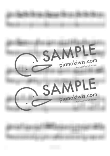 Score > MP3 / 피아노 반주 - LUCY by 피아노정류장 Sheet music image-1