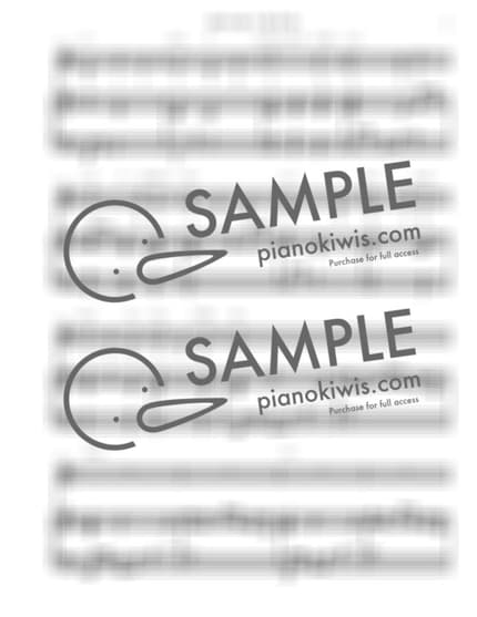 Score > Away in a Manger '114장' / 3단악보 - J. R. Murray · Hymns by 나건반 Sheet music image-2