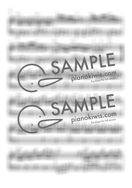 Score > Flower Dance / 다장조 - DJ Okawari by 라니스코어 Sheet music image-1