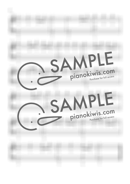 Score > Always With Me / Easy - Kimura Yumi · Spirited Away OST by 더블유피아노doubleupiano Sheet music image-1