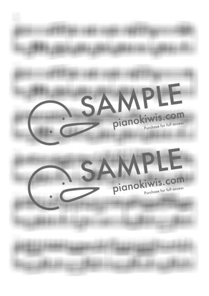 악보 > 정경 (탱고 버전) / 고급 - 차이코프스키 (P. I. Tchaikovsky), 피아노키위즈 · 백조의 호수 by 피아노키위즈 악보 이미지-1