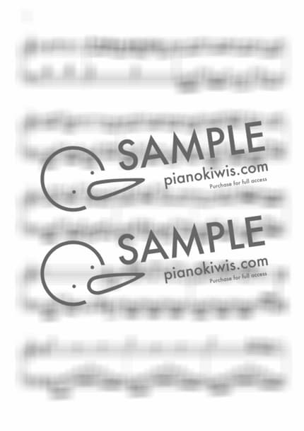 Score > Yubiwa / 천공의 에스카 플로네 OST - Kanno Yoko · The Vision of Escaflowne OST by 제이오 Sheet music image-1