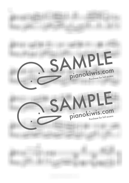 Score > Nostalgia - Joe Hisaishi by PianoKiwis Sheet music image-1