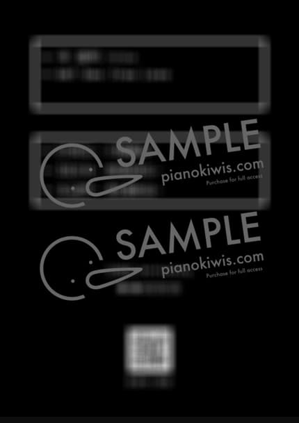 악보 > Oh! One True Love - Toby Fox · 언더테일 OST by 피아노박스 PianoBox 악보 이미지-1