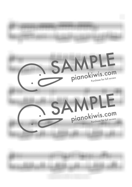 Score > Morning Routine - Harumi Fuuki · The Blue Skies at Your Feet OST by 오늘피아노 Sheet music image-2