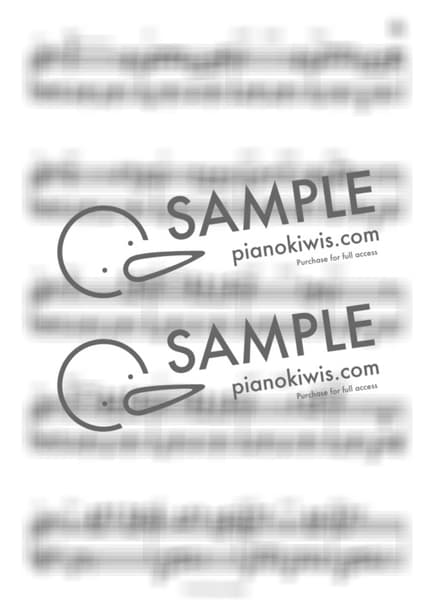 Score > Cherry Blossom Ending / 두근두근 설레는 봄 - Busker Busker by 주키플리(jookiiply) Sheet music image-2