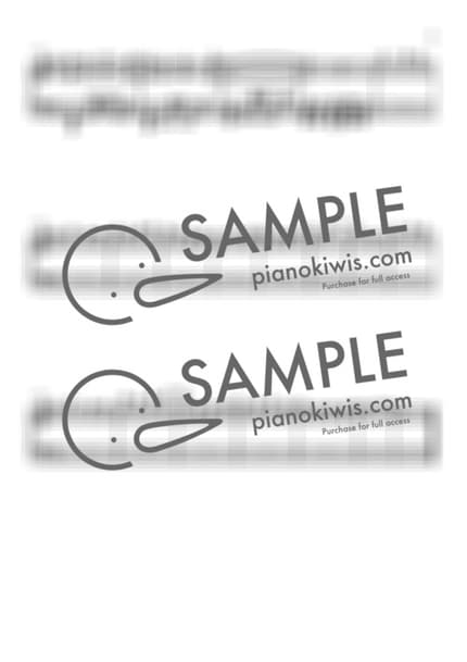 Score > Sunny - Yorushika · Frieren: Beyond Journey's End OP by marasy love Sheet music image-4