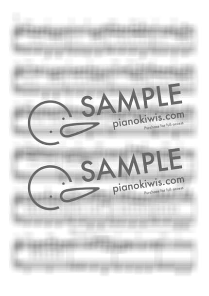 악보 > NIGHT DANCER / 다장조 - imase by 라니스코어 악보 이미지-1