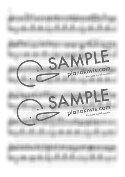 Score > By Gone Days / Intermediate - Joe Hisaishi · Porco Rosso OST by PianoKiwis Sheet music image-1