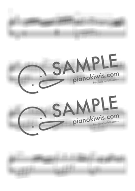 악보 > 엄마의 빗자루 (かあさんのホウキ) / 중급 악보 - 히사이시 조 · 마녀 배달부 키키 OST by My Favorite Piano 악보 이미지-3