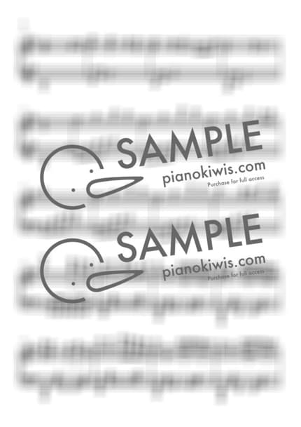 Score > Golden - HUNTR/X · KPop Demon Hunters OST by 강아지똥 Sheet music image-3